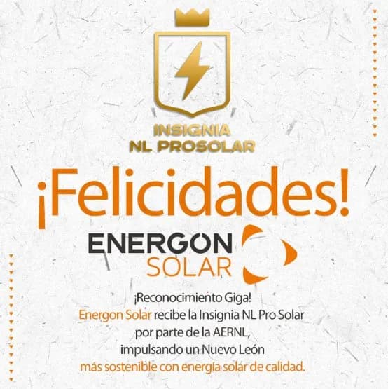 Insignia NL Pro Solar Giga — el máximo distintivo de la AERNL